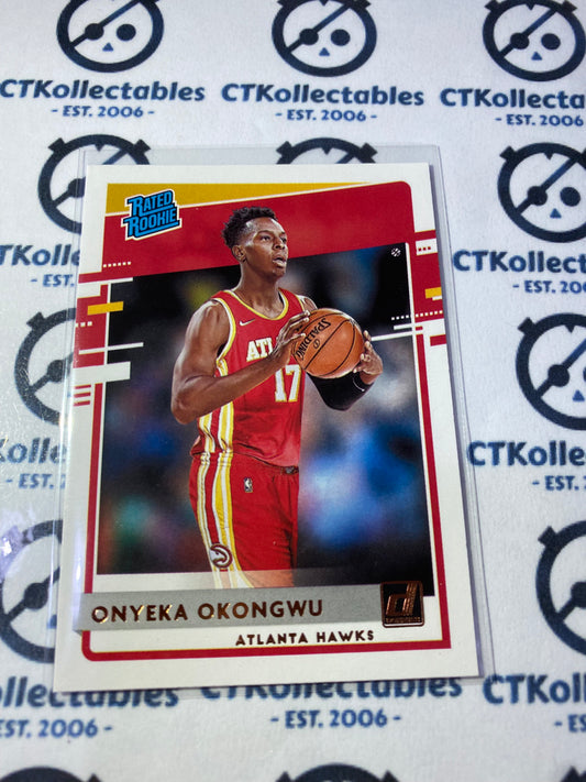 2020-21 NBA Donruss Rated Rookie Onyeka Okongwu #228 Hawks