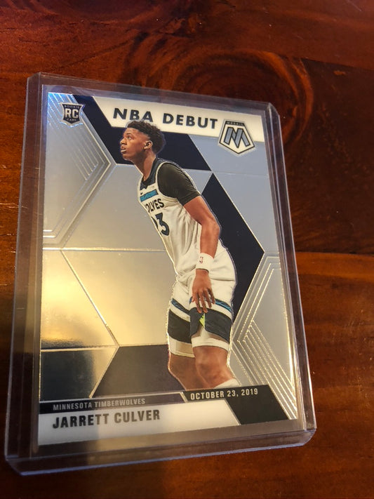 Jarrett Culver NBA Debut #263 2019-20 NBA Mosaic