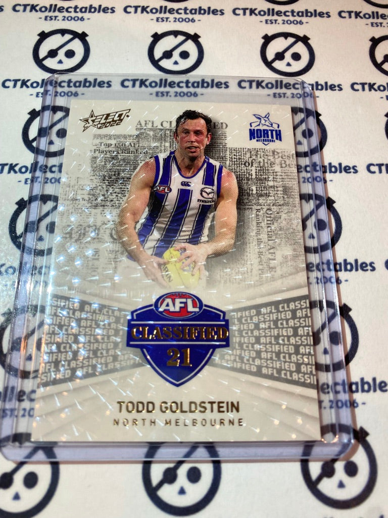2022 AFL Footy Stars Classified #AC21 Todd Goldstein #212/270