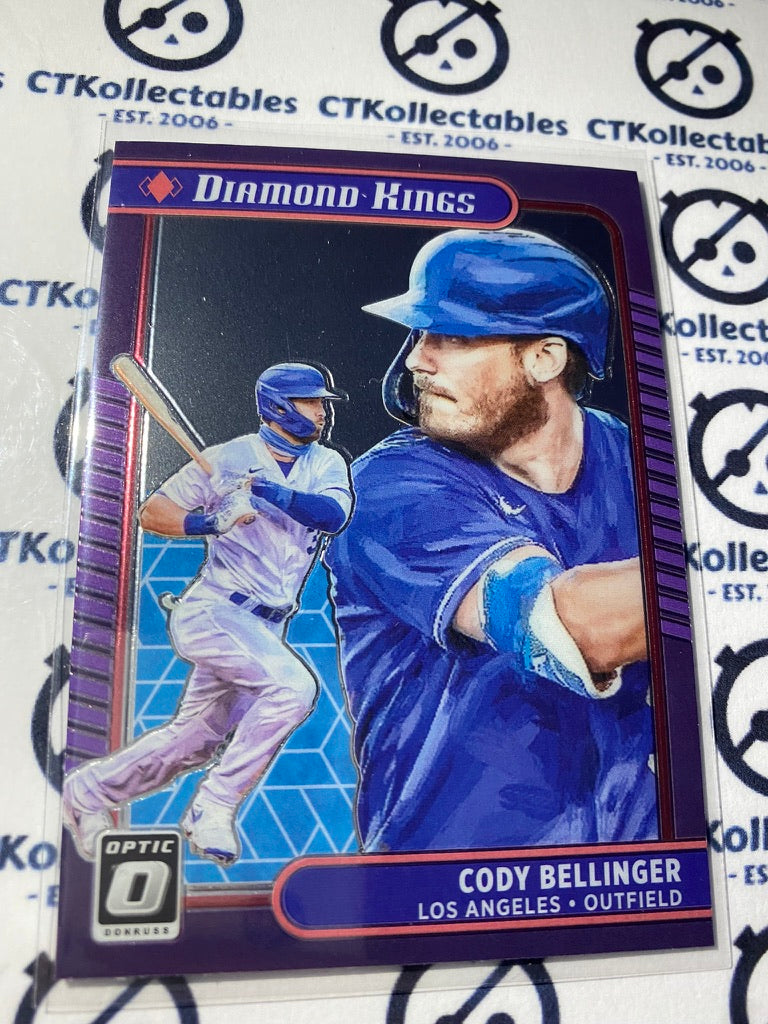 2021 Panini Donruss Optic Baseball Cody Bellinger Diamond Kings #26 Los Angeles