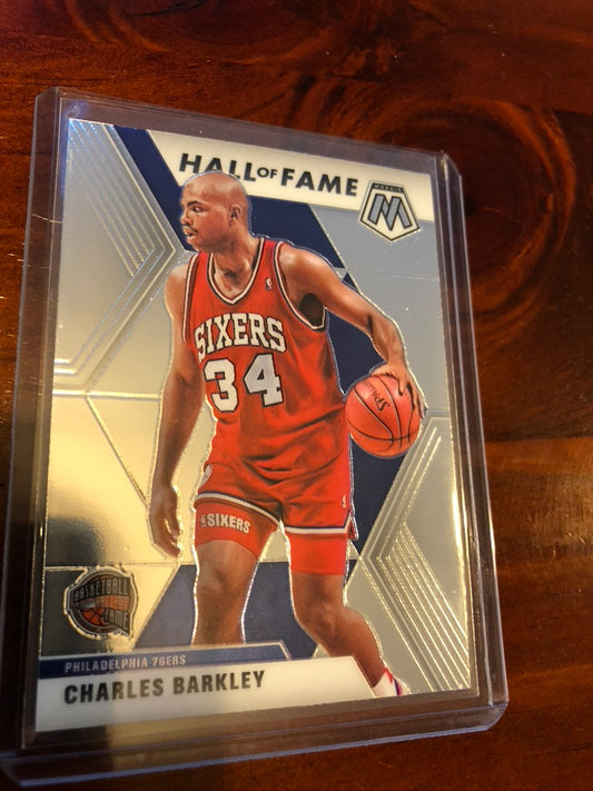 Charles Barkley Hall of fame #282 2019-20 NBA Mosaic