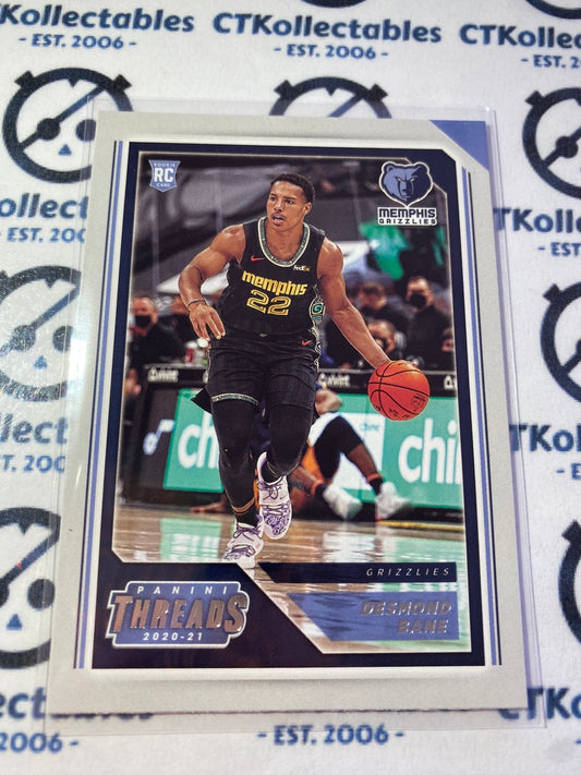 2020-21 NBA Panini Chronicles Threads Desmond Bane Rookie RC #92 Memphis