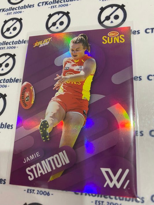 2022 AFL Footy Stars Purple Parallel -Jamie Stanton PP205 Suns