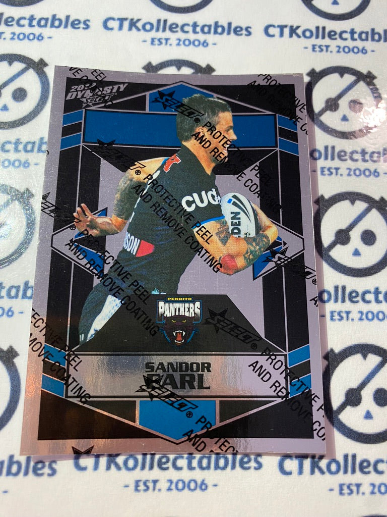 2012 NRL Select Dynasty Silver Parallel #SP127 Sandor Earl Panthers