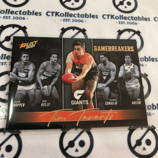 2021 AFL Footy Stars Gamebreakers Tim Taranto GB45 Giants