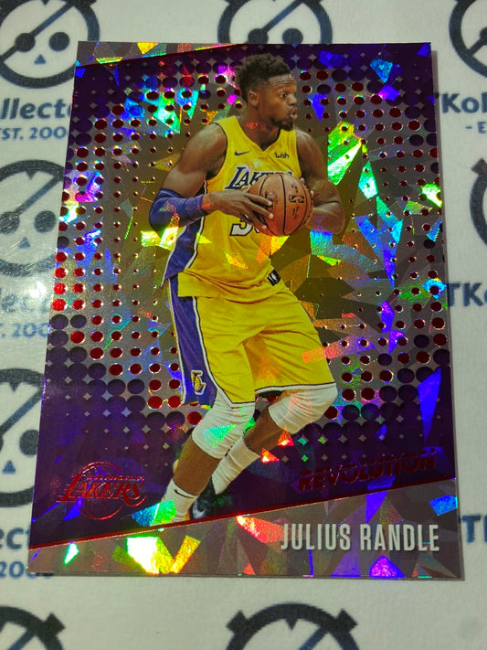 2017-18 NBA Panini Revolution Chinese New Year Julius Randle Cracked Ice #49 Lakers