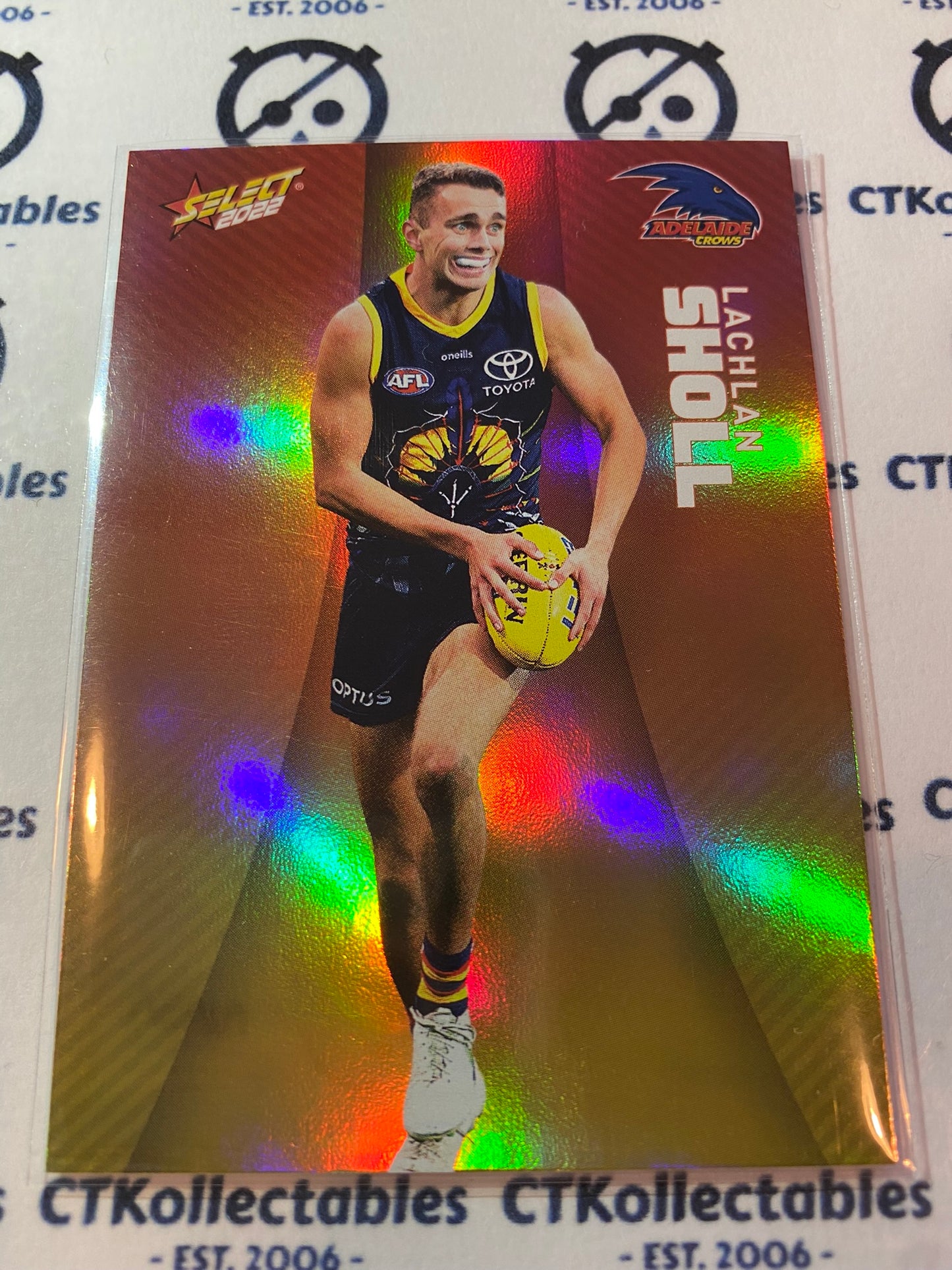 2022 AFL Footy Stars Sunset Parallel - Lachlan Sholl PS8