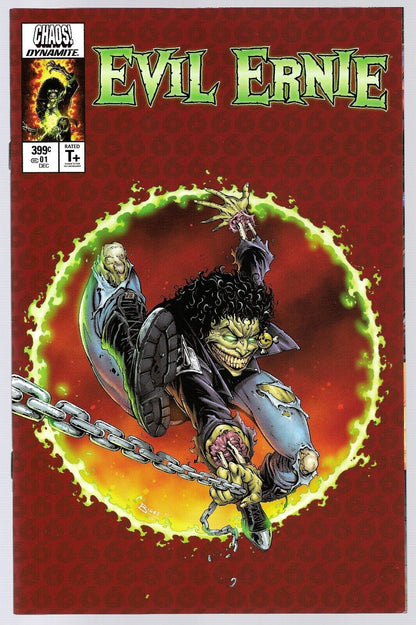 EVIL ERNIE # 01 VARIANT EDITION  HOMAGE  SPIDER-MAN 300 COVER DYNAMITE / CHAOS COMIC BOOK 2021