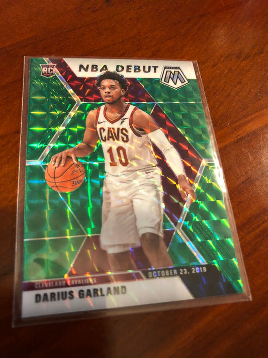 Darius Garland Mosaic green NBA Debut RC Prizm #262 2019-20 NBA Mosaic