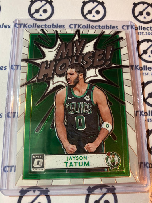2020-21 NBA Optic Jason Tatum MY HOUSE #1 Celtics