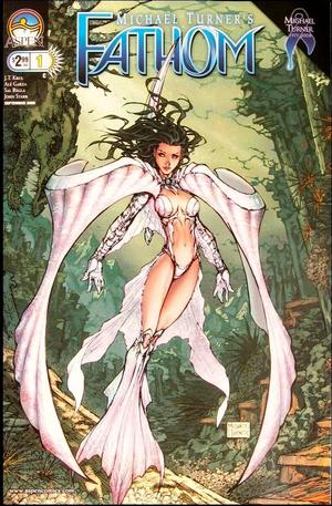 FATHOM # 1 VARIANT MICHAEL TURNER COVER ASPEN COMIC BOOK  2008