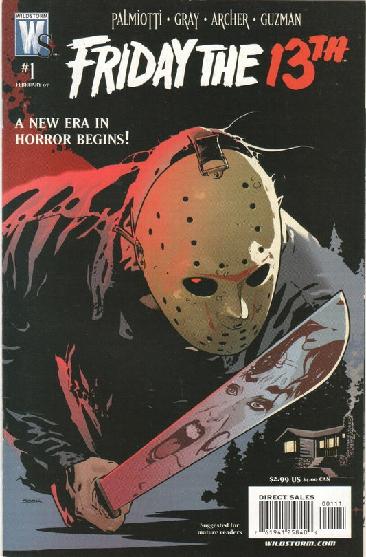 FRIDAY THE 13TH # 1 FIRST PRINTING  WILDSTORM COMIC BOOK 2007