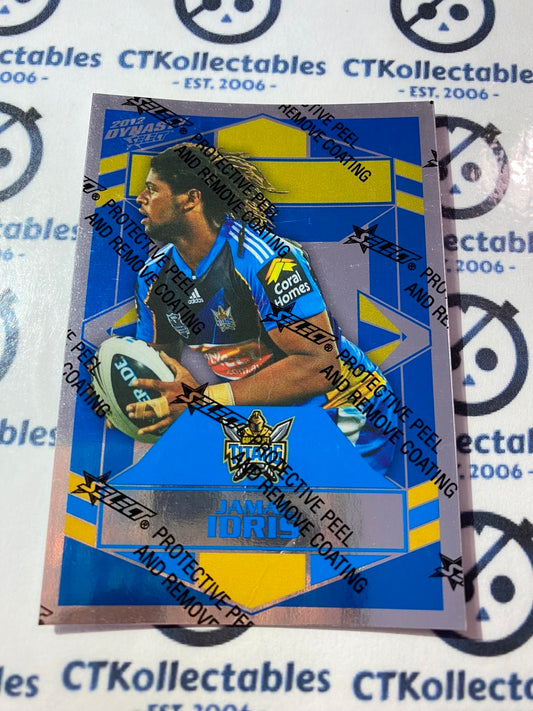 2012 NRL Select Dynasty Silver Parallel #SP58 Jamal Idris Titans