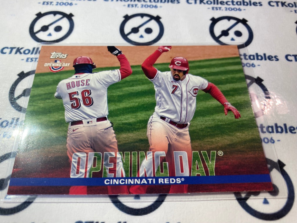 2022 Topps Opening Day Baseball Cincinnati Reds Opening Day #OD-8 Reds