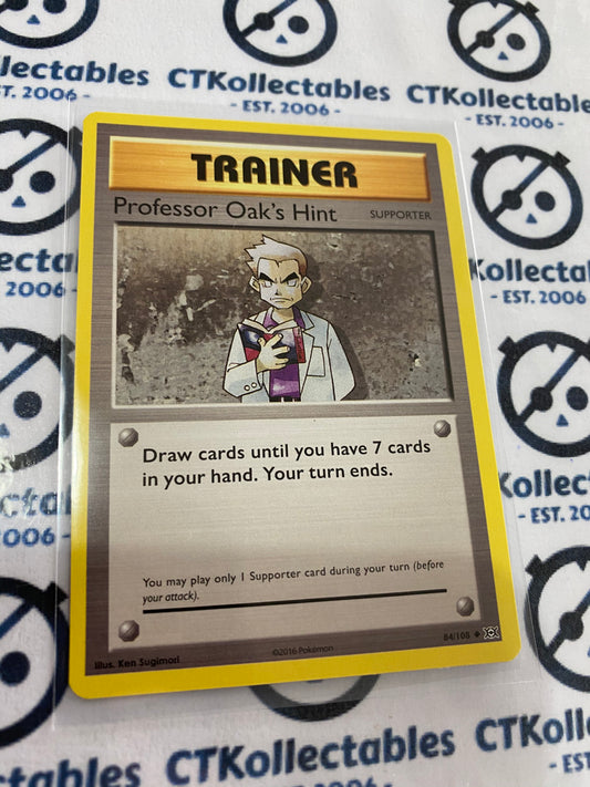 Professor Oak's Hint #84/108 Base Pokémon Card XY EVOLUTIONS