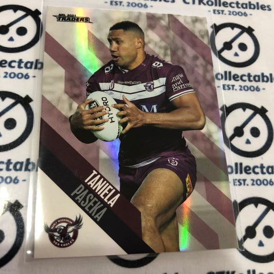 2021 NRL Traders Pearl Special Parallel PS056 Taniela Paseka