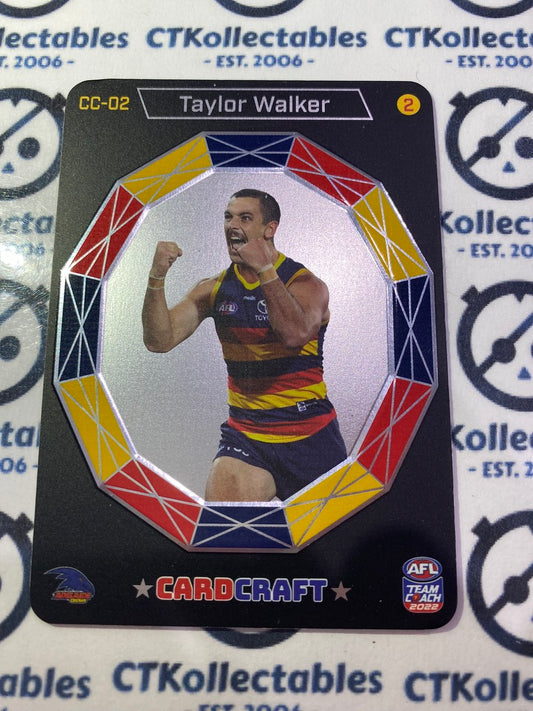 2022 AFL Teamcoach Card Craft Cheering - Taylor Walker CC-02