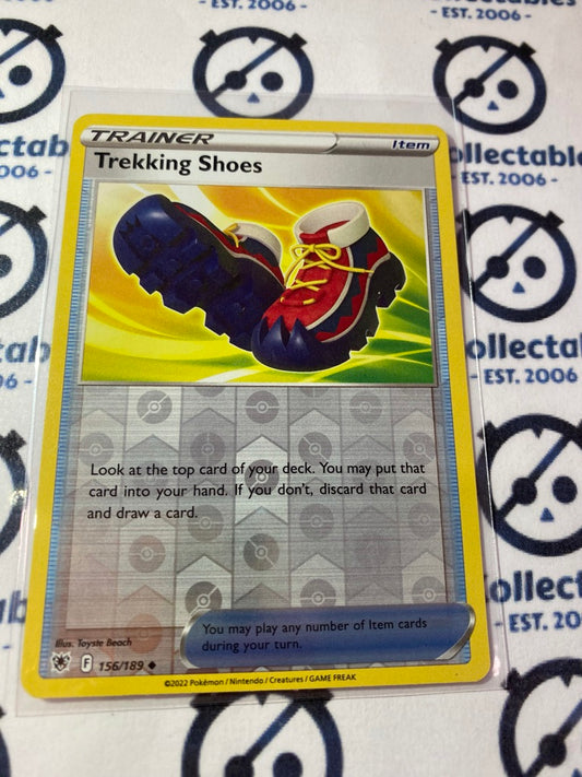 Trekking Shoes #156/189 Reverse Holo 2022 Sword & Shield Astral Radiance Pokemon Card