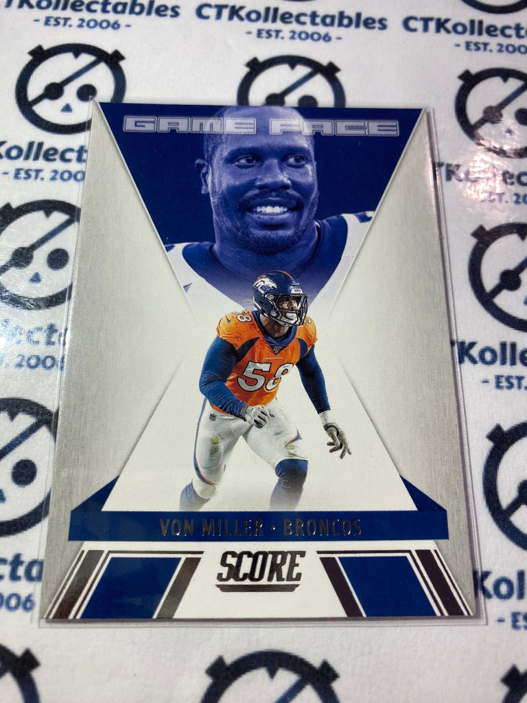 2021 NFL Panini Score Game Face von Miller #GF9 Broncos