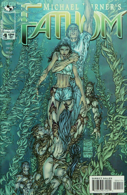 FATHOM # 4  MICHAEL TURNER IMAGE / TOP COW VF/ NM 1999