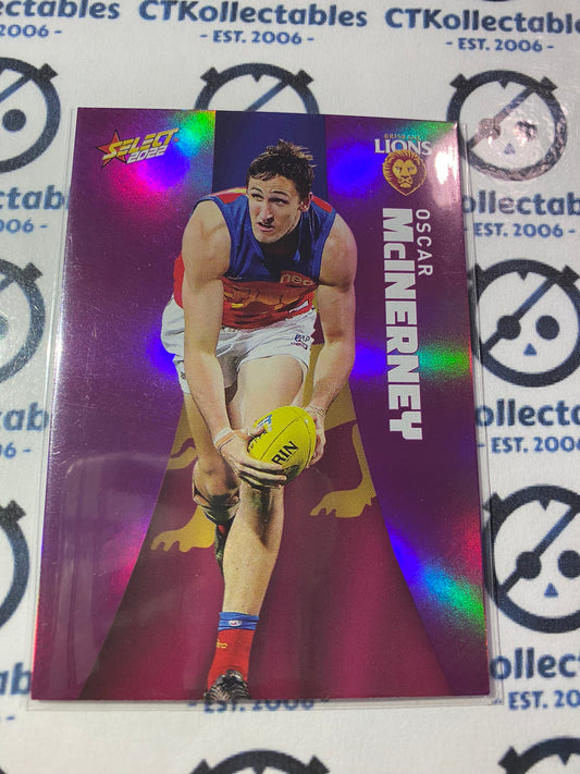 2022 AFL Footy Stars Purple Parallel - Oscar McInerney PP17