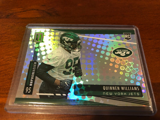 Quinnen Williams ROOKIE #203 2019 NFL Unparalleled