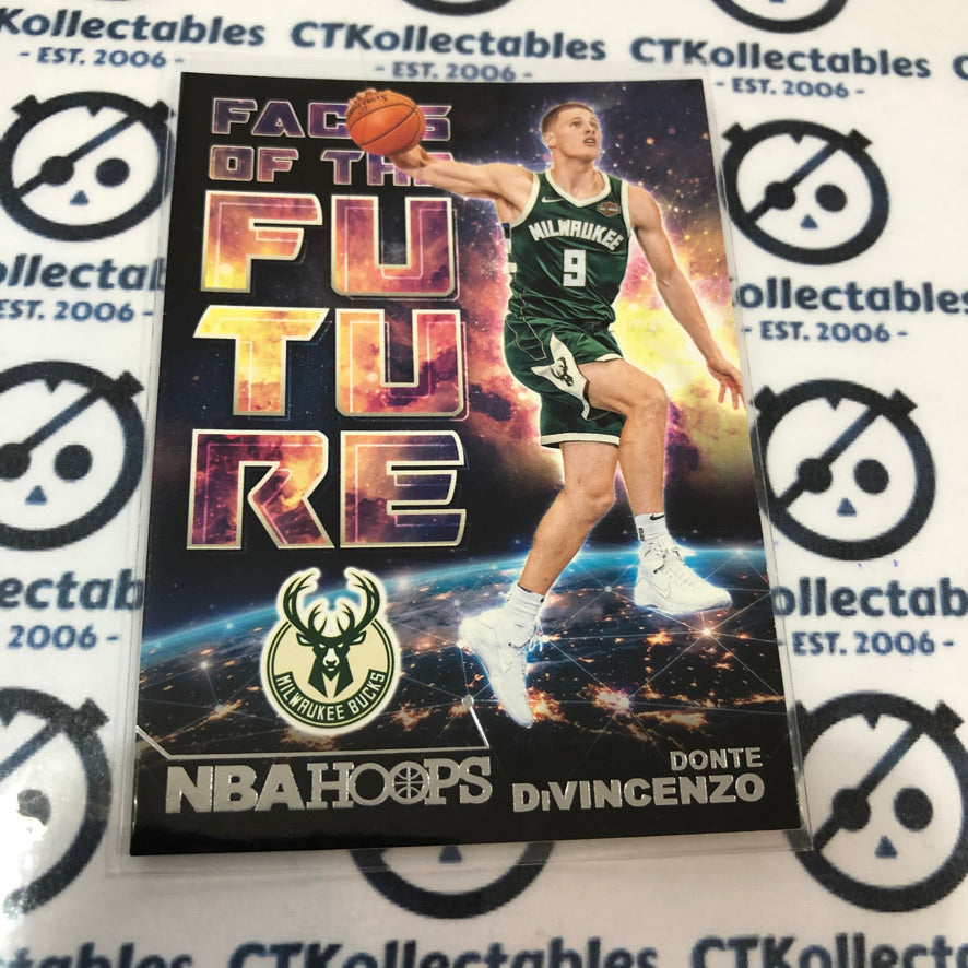 2018-19 PANINI Hoops Donte DiVincenzo. Faces of the Future #17