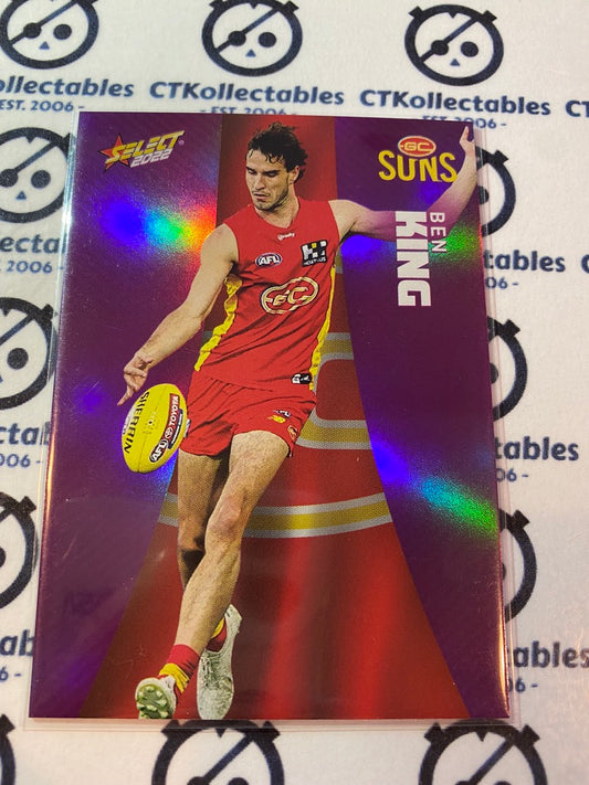 2022 AFL Footy Stars Purple Parallel - Ben King PS85