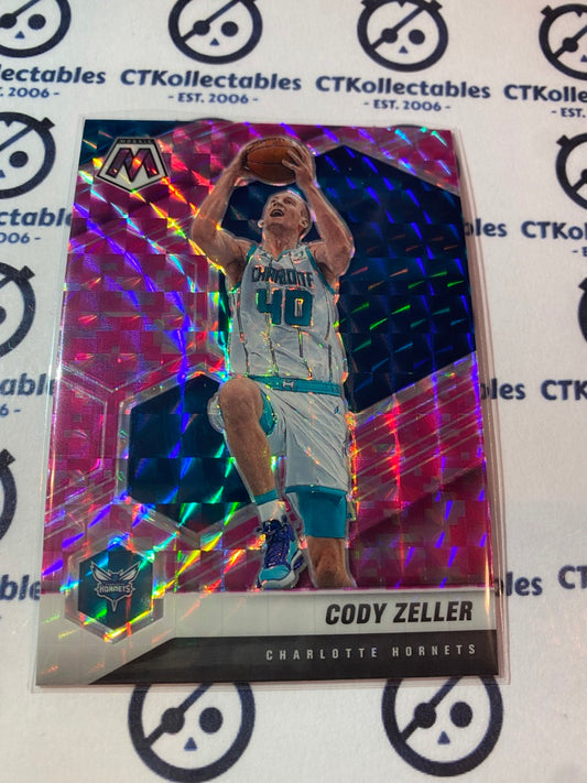 2020-21 NBA Mosaic Pink Prizm Cody Zeller #14 Hornets