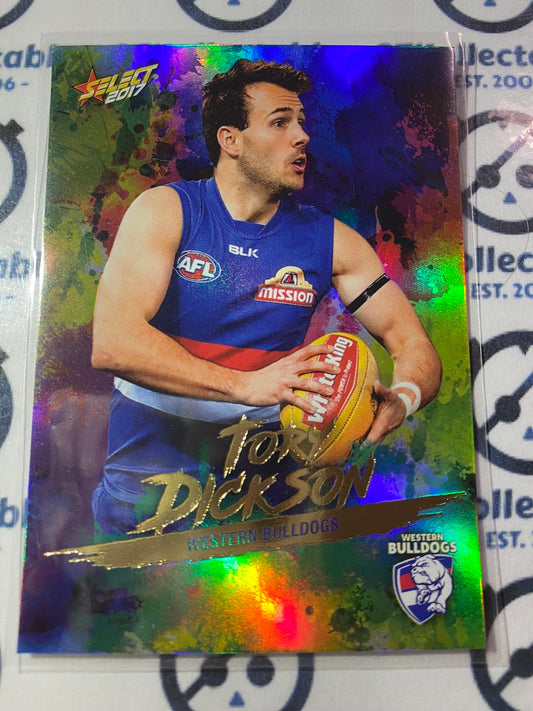 2017 AFL Select Footy Stars Holofoil - #HF156 Tory Jackson Bulldogs