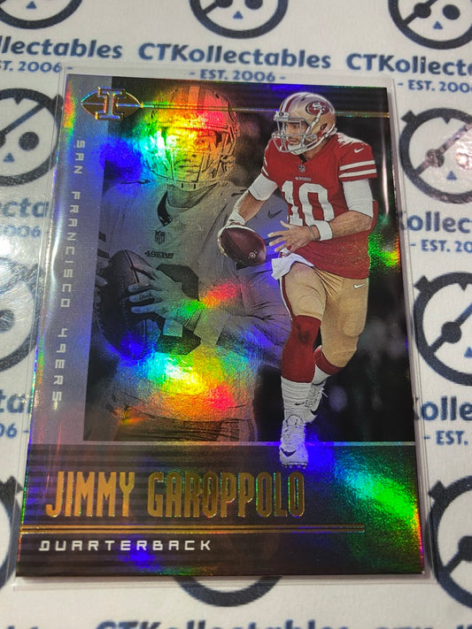 2019 Panini NFL Illusions Jimmy Garoppolo Base (thick Stock) #15 49ers