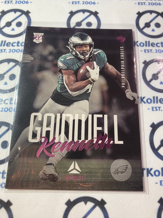 2021 NFL Chronicles Luminance Kenneth Gainwell Pink Rookie Card RC #217 Eagles