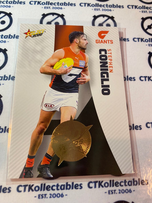 2022 AFL Footy Stars Gold 30th Anniversary - Stephen Coniglio #72