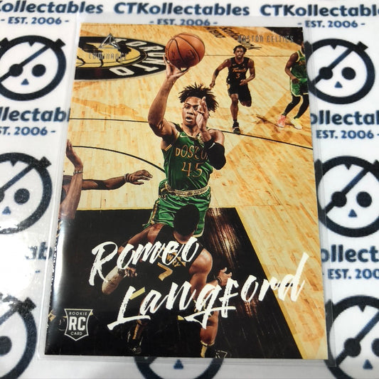 Romeo Langford RC #149 2019-20 NBA Chronicles Luminance