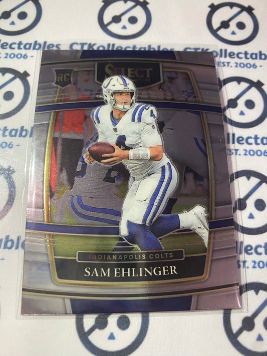 2021 NFL Panini Select Sam Ehlinger Concourse rookie card RC #98 Colts