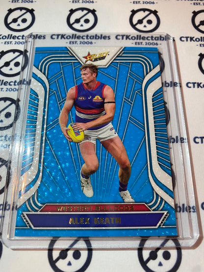 2022 AFL Footy Stars Fractured Blue #FB209 Alex Keath #101/190