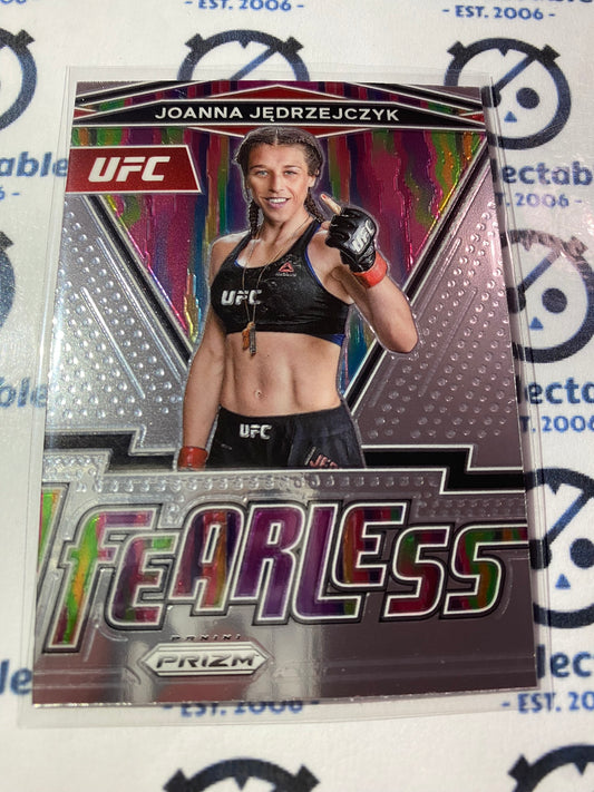 2022 UFC Panini Prizm Fearless Joanna Jedrzejczyk #2 Base