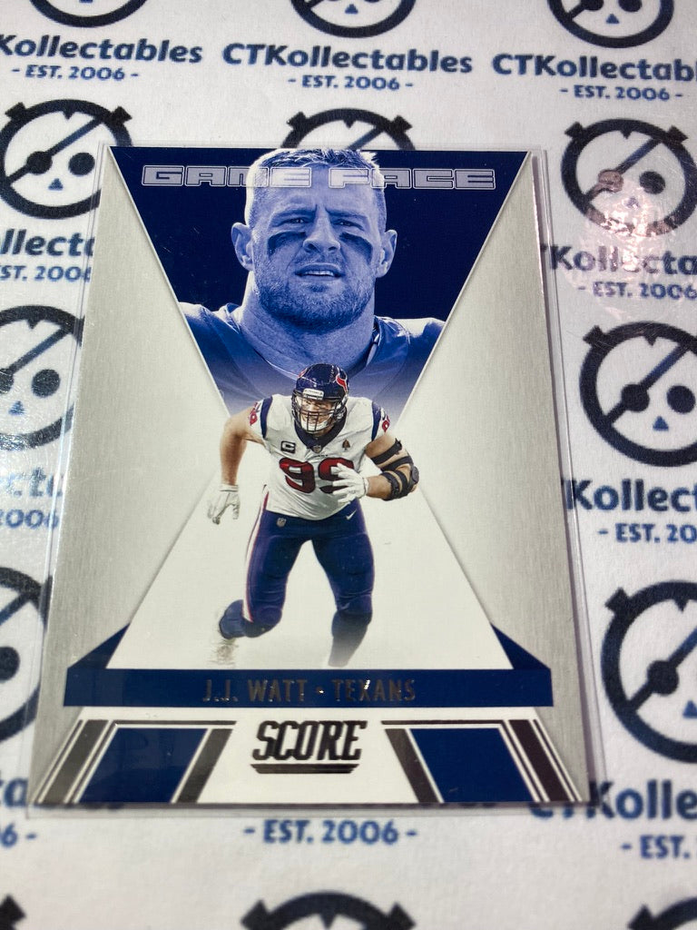 2021 NFL Panini Score Game Face JJ Watt #GF4 Texans