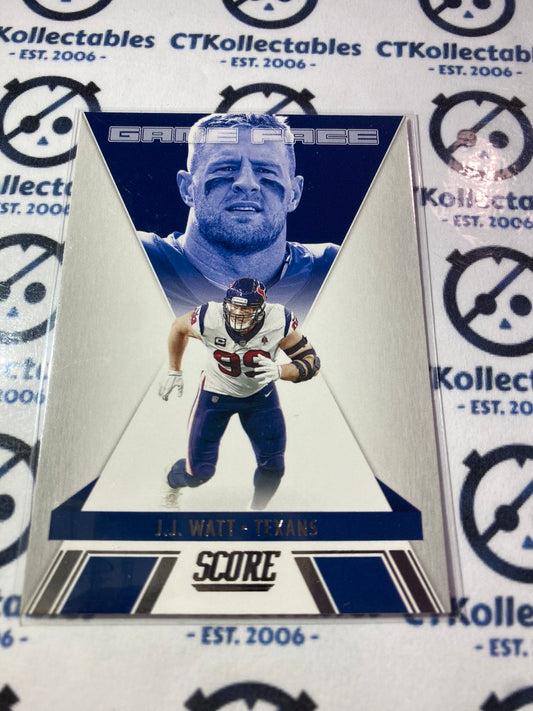 2021 NFL Panini Score Game Face JJ Watt #GF4 Texans