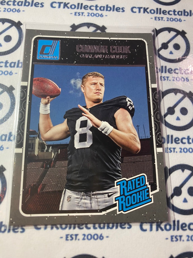 2016 Panini NFL Donruss Connor Cook Rated Rookie #360 Raiders