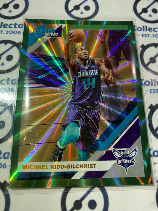 2019-20 NBA Donruss Michael Kidd-Gilchrist Green Laser #17/99 Hornets
