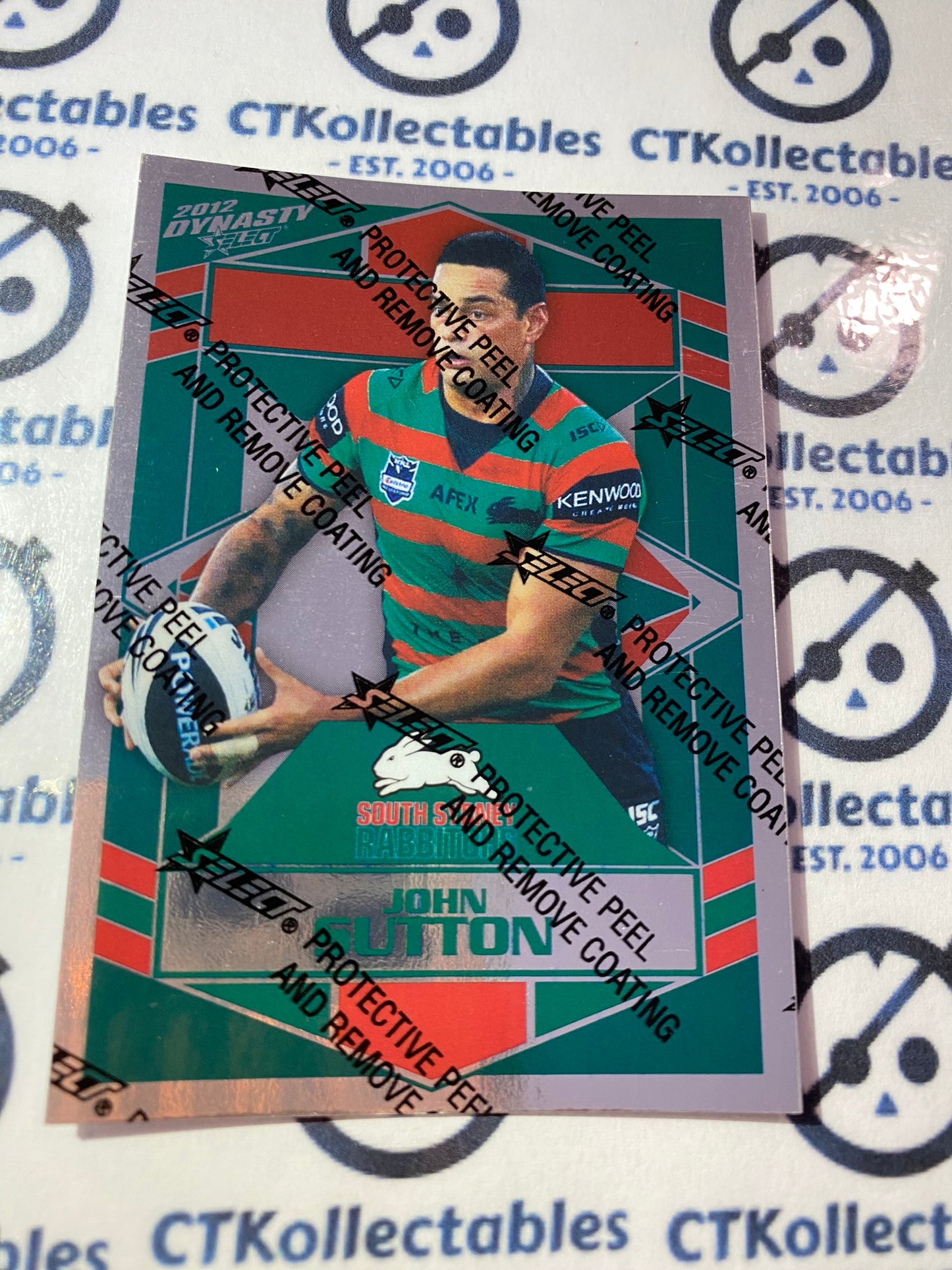 2012 NRL Select Dynasty Silver Parallel #SP159 John Sutton Rabbitohs