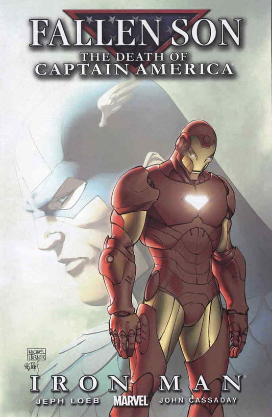 FALLEN SON THE DEATH OF CAPTAIN AMERICA # 5 MICHAEL TURNER VARIANT  IRONMAN  MARVEL  COMIC BOOK 2007