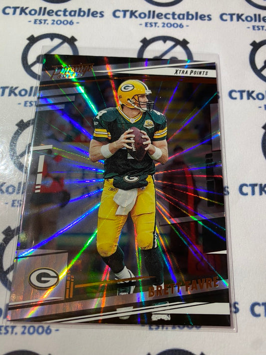 2022 NFL Panini Prestige Brett Favre Xtra Points Sunburst Holo #113 Packers