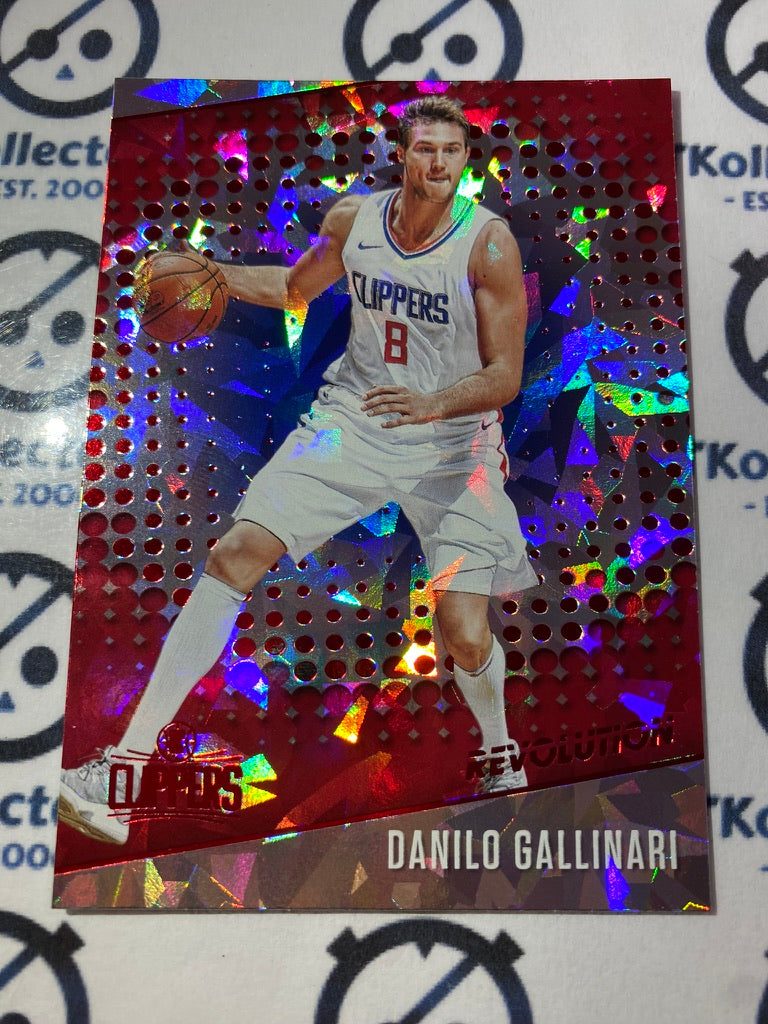 2017-18 NBA Panini Revolution Chinese New Year Danilo Gallinari Cracked Ice #91 Clippers