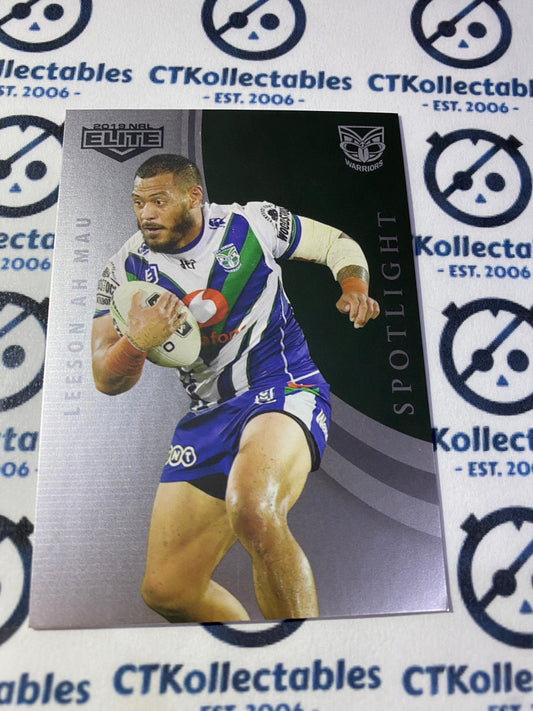 2019 NRL Elite Spotlight Leeson Ah Mau SP15/16 Warriors