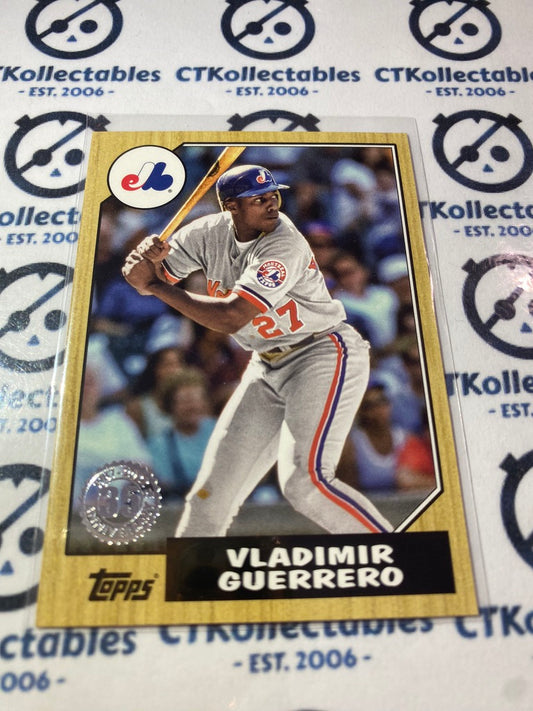 2022 Topps Opening Day Baseball Vladimir Guerreo Retro 35th Anniversary #t87-6 Expos