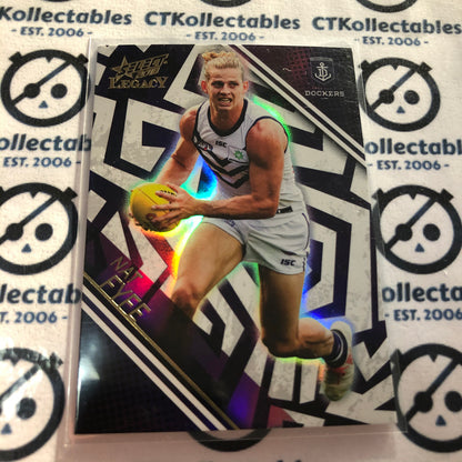 2018 AFL Select Legacy holographic Parallel Nat Fyfe #128/350 #HP70