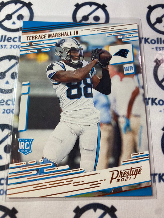 2021 NFL Chronicles Prestige Bronze Terrace Marshall Jr. Rookie Card RC #216 Panthers