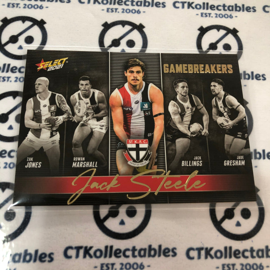 2021 AFL Footy Stars Gamebreakers Jack Steele GB75 Saints